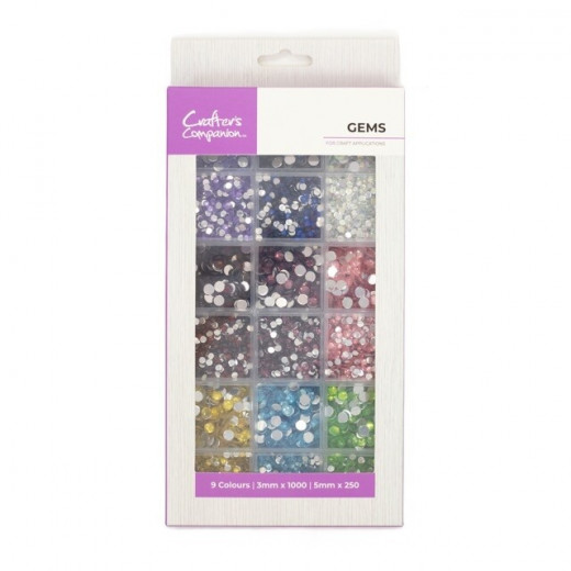 Crafter's Companion - Gem Assorti Box - 9 Farben