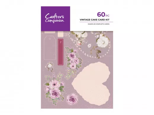 Crafters Companion Card Kit - Vintage Cake