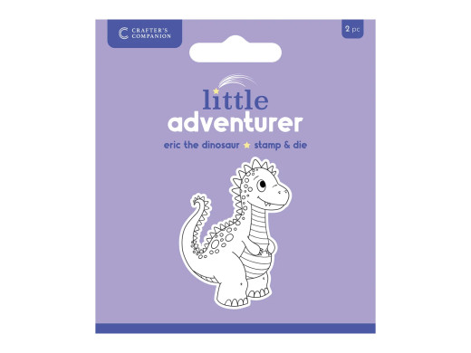 Clear Stamp & Cutting Die - Eric the Dinosaur