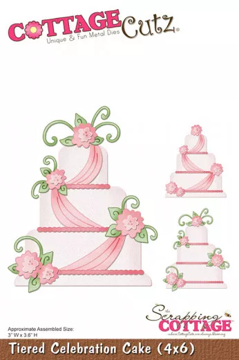 Die - Tiered Celebration Cake