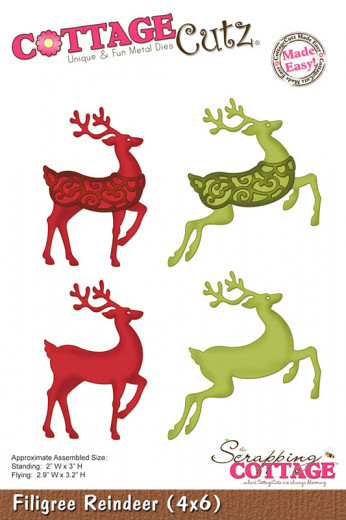 Die - Filigree Reindeer