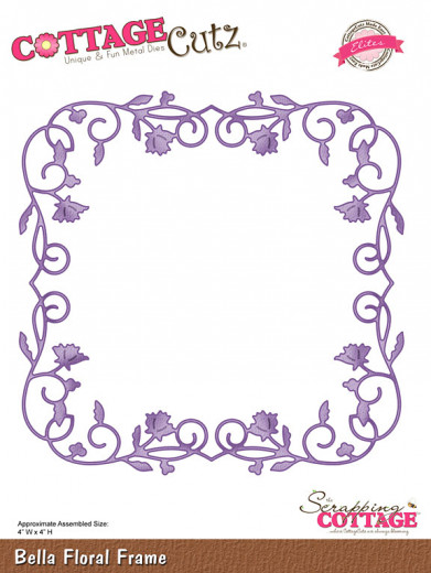 Elite Die - Bella Floral Frame