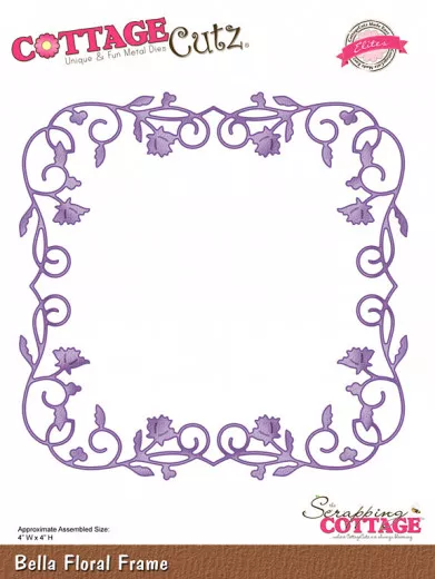 Elite Die - Bella Floral Frame