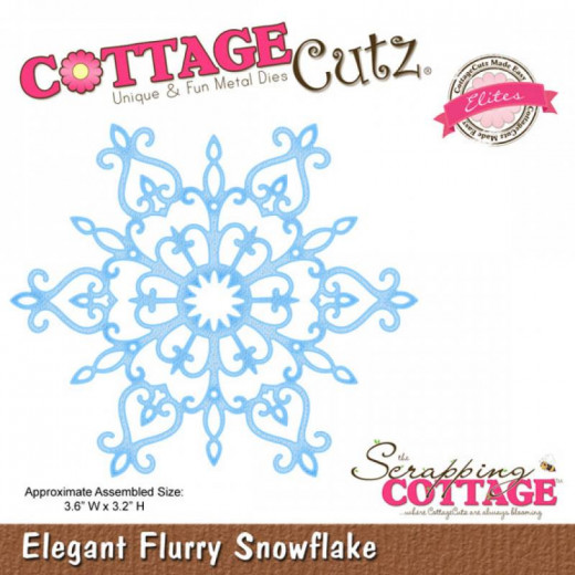 Elite Die - Elegant Flurry Snowflake