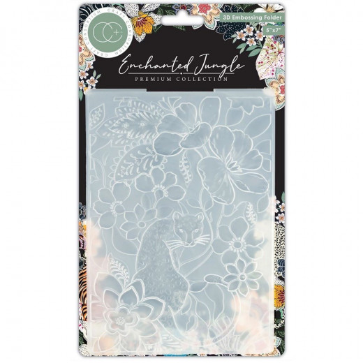 3D Embossing Folder - Enchanted Jungle