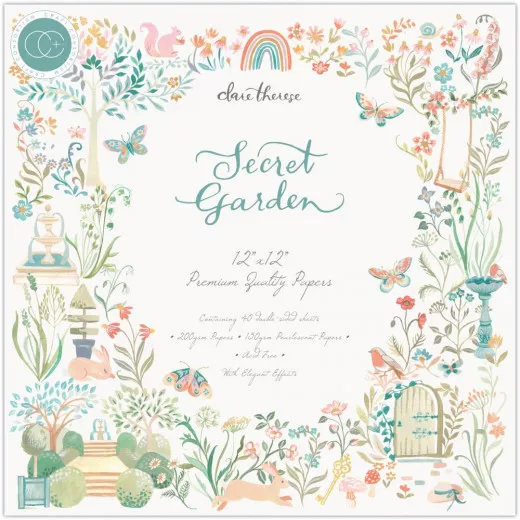 Secret Garden 12x12 Paper Pad