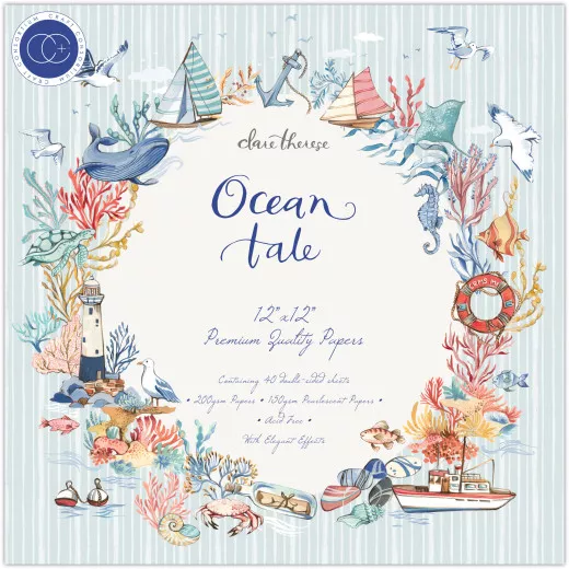 Ocean Tale 12x12 Paper Pad