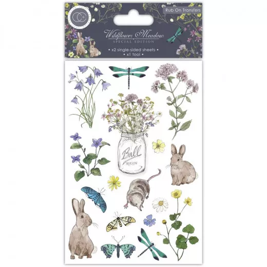 Rub-On Transfers - Special Edition Wildflower Meadow