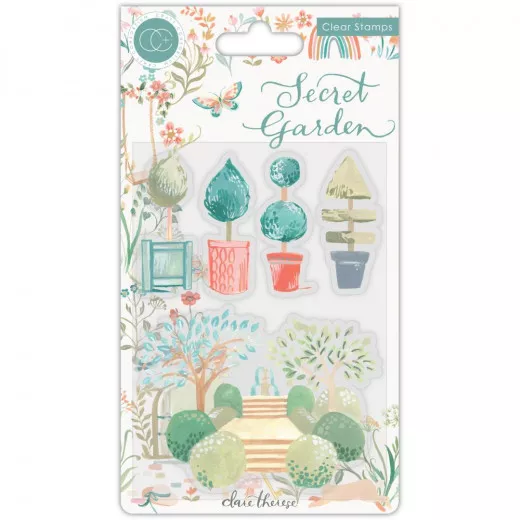 Clear Stamps - Topiary, Secret Garden