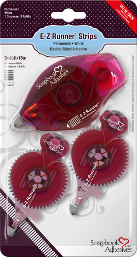 E-Z Runner REFILLABLE - permanent STRIPS Set