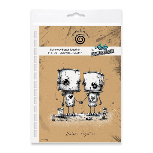 Cosmic Shimmer - Cling Stamps - Bot-ology Better Together by Andy Skinner