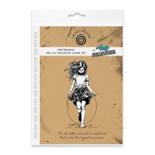 Cosmic Shimmer - Cling Stamps - Little Moments by Andy Skinner