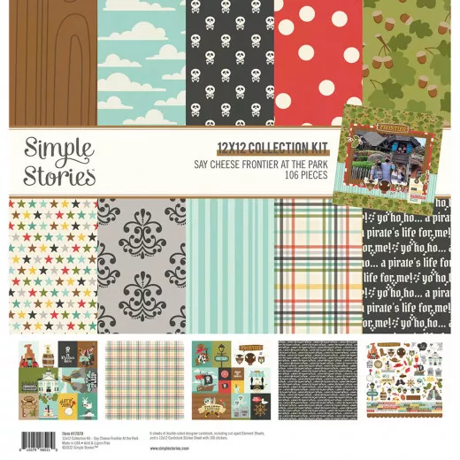 Say Cheese Frontier At The Park - 12x12 Collection Kit