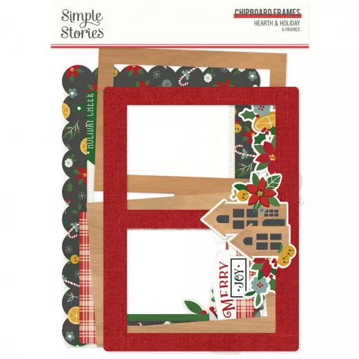 Chipboard Frames - Hearth and Holiday