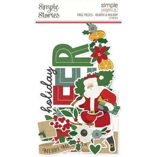 Simple Pages Page Pieces - Hearth and Holiday