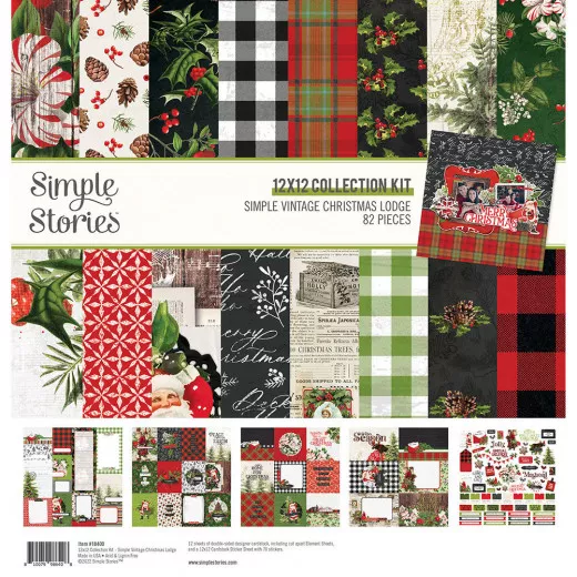 Christmas Lodge 12x12 Collection Kit