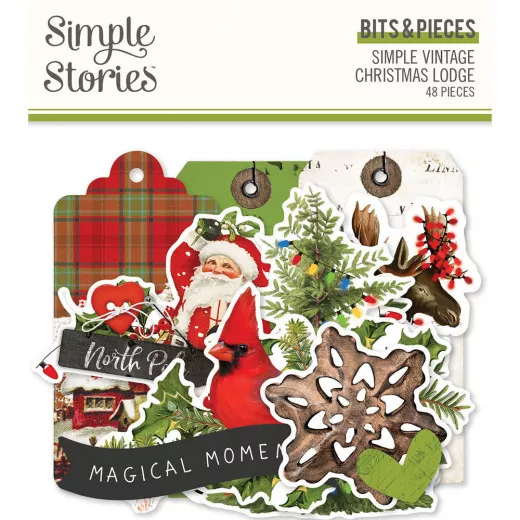 Bits & Pieces Die-Cuts - Christmas Lodge