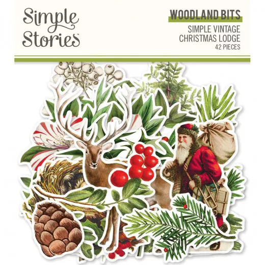 Bits & Pieces - Woodland Bits - Christmas Lodge