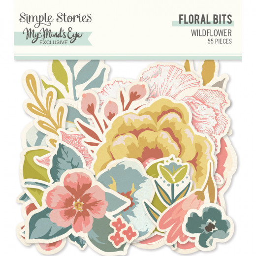 Floral Bits Die-Cuts - Wildflower