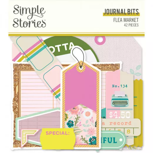 Simple Stories Journal Bits - Flea Market