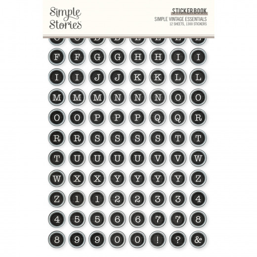 Simple Stories Sticker Book - Simple Vintage Essentials