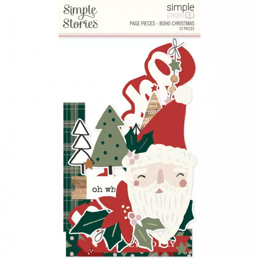 Simple Pages Pieces - Boho Christmas