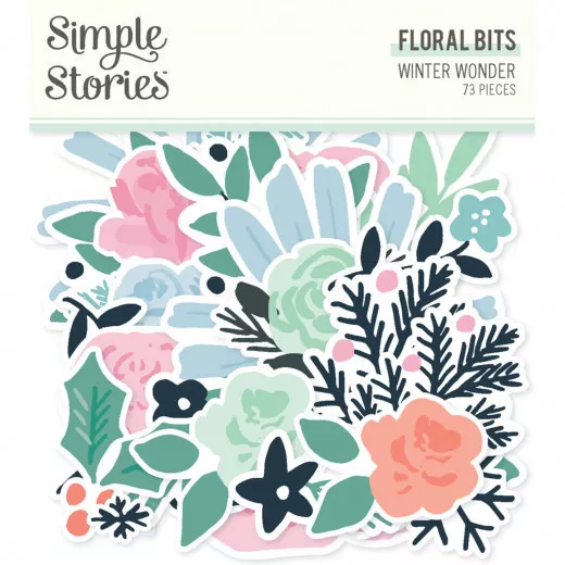 Floral Bits & Pieces Die-Cuts - Winter Wonder