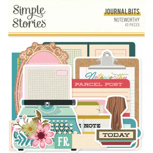 Journal Bits & Pieces Die-Cuts - Noteworthy