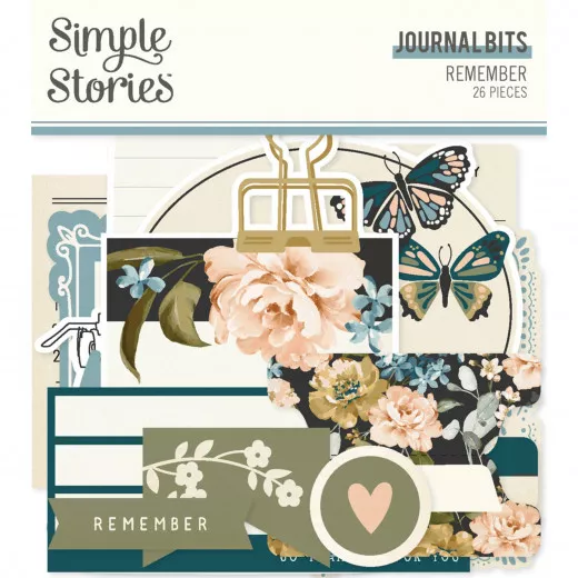 Journal Bits & Pieces Die-Cuts - Remember