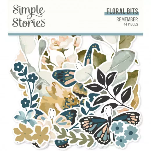 Floral Bits & Pieces Die-Cuts - Remember