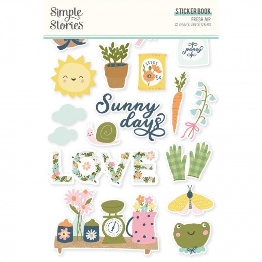 Simple Stories Sticker Book - Fresh Air