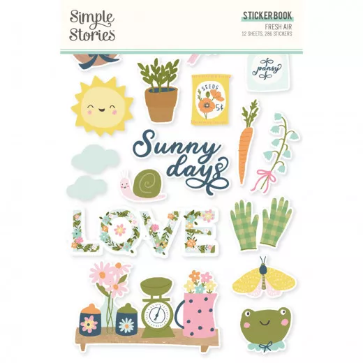 Simple Stories Sticker Book - Fresh Air