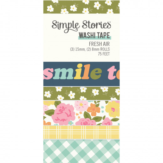 Simple Stories Washi Tape - Fresh Air