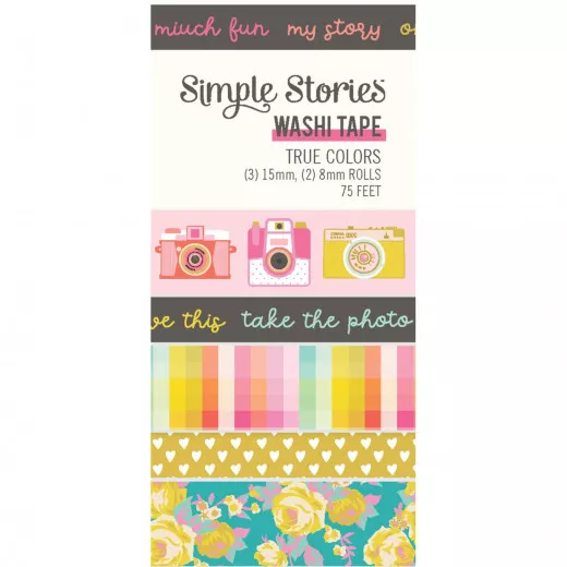 Simple Stories Washi Tape - True Colors