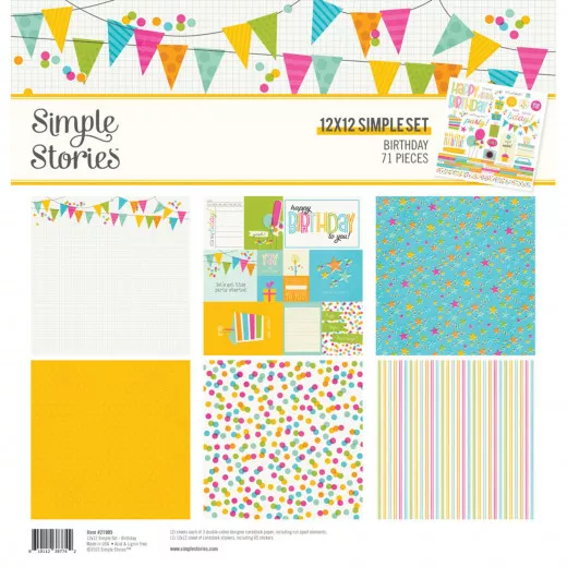 Birthday - 12x12 Collection Kit