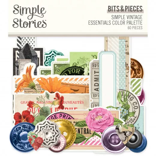 Simple Vintage Essentials - Color Palette - Bits & Pieces