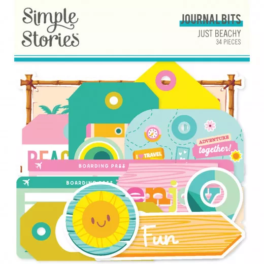 Journal Bits & Pieces Die-Cuts - Just Beachy