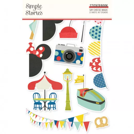 Simple Stories Sticker Book - Say Cheese Magic