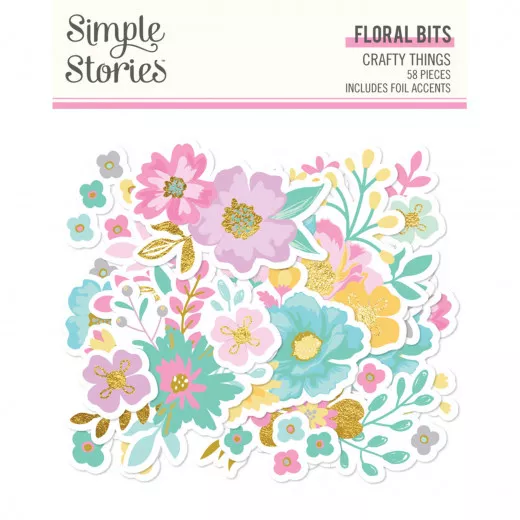 Floral Bits & Pieces Die-Cuts - Crafty Things