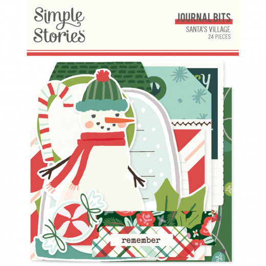 Journal Bits & Pieces Die-Cuts - Santas Village