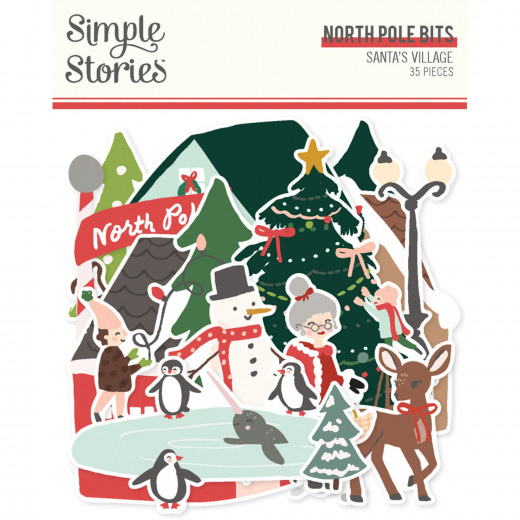 Bits & Pieces Die-Cuts - Santas Village - North Pole