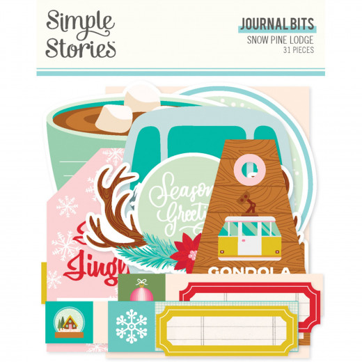 Journal Bits & Pieces Die-Cuts - Snow Pine Lodge