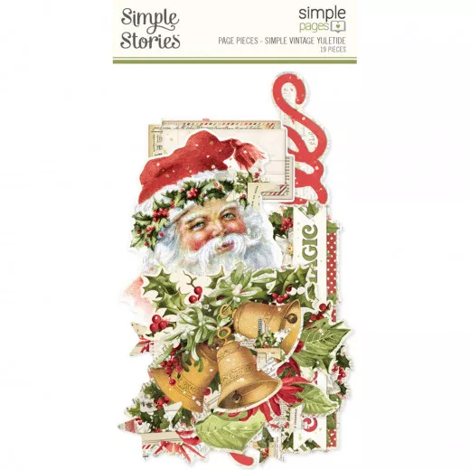 Simple Pages - Page Pieces - Simple Vintage - Yuletide