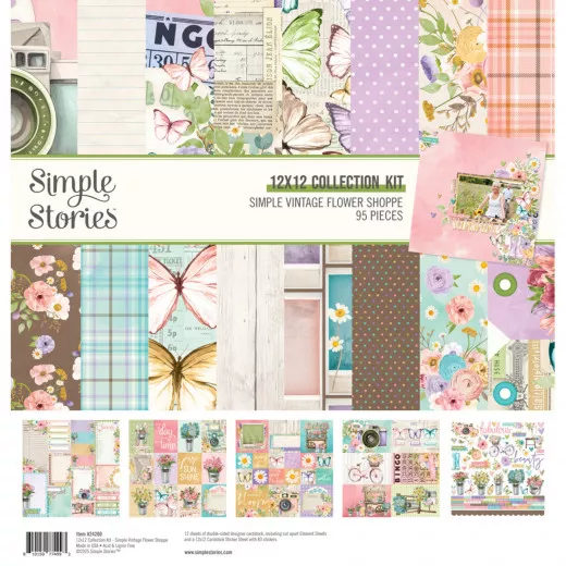 Simple Vintage - Flower Shoppe - 12x12 Collection Kit