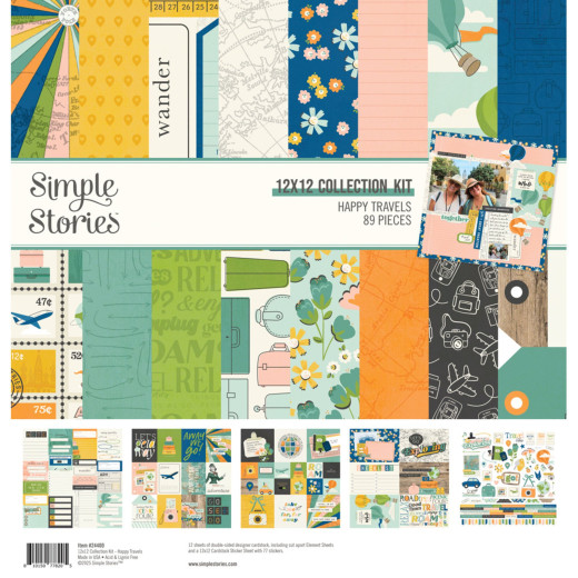 Happy Travels - 12x12 Collection Kit