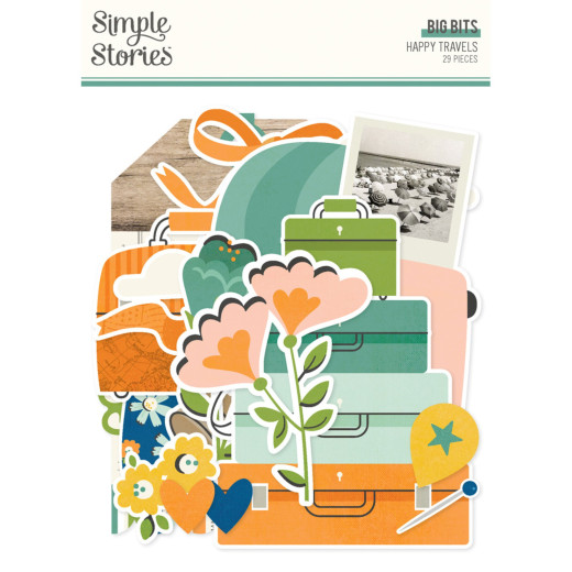 Big Bits & Pieces Die-Cuts - Happy Travels