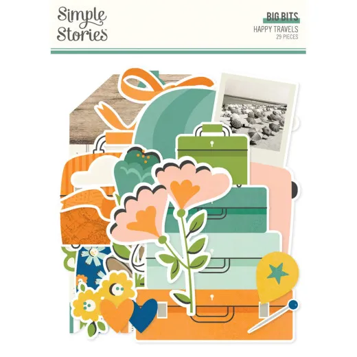 Big Bits & Pieces Die-Cuts - Happy Travels