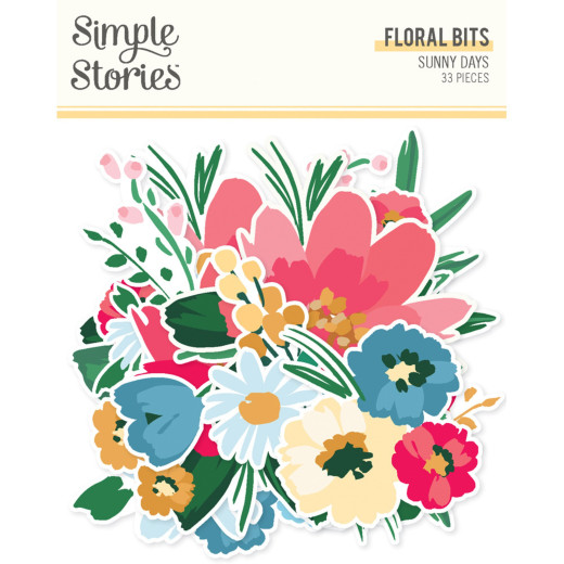 Floral Bits & Pieces Die-Cuts - Sunny Days