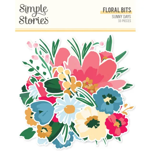 Floral Bits & Pieces Die-Cuts - Sunny Days