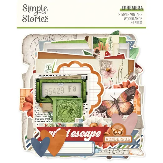 Ephemera - Simple Vintage - Woodlands